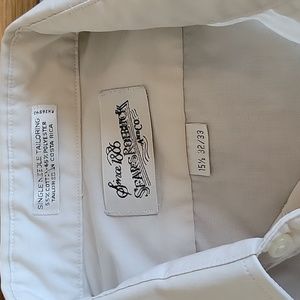 Mens dress shirt white